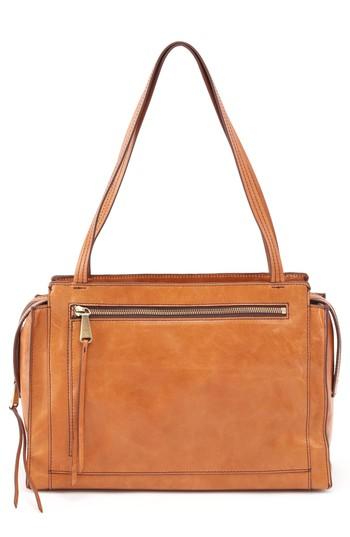 Hobo Affinity Calfskin Leather Tote - Brown