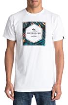 Men's Quiksilver Shady Hex Graphic T-shirt - White