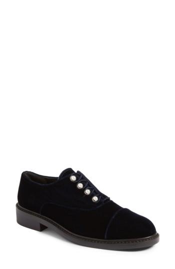 Women's Stuart Weitzman Mrs Pats Flat M - Blue