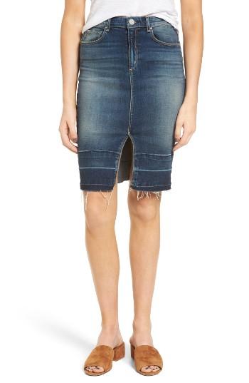 Women's Mcguire Vintage Marino Pencil Skirt - Blue
