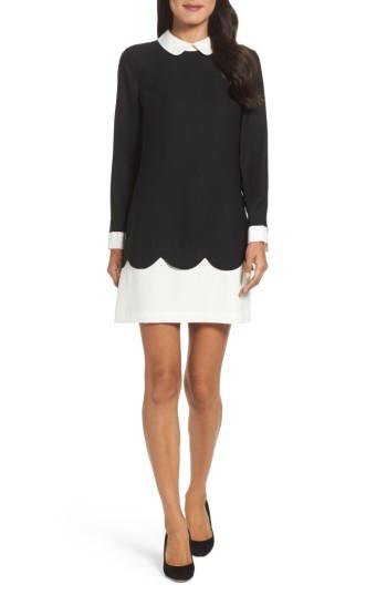 Women's Cece Jada Scallop Shirtdress