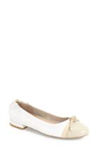 Women's David Tate 'amelia' Flat N - White