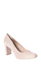 Women's Ukies Brook Block Heel Pump .5 Eu - Grey