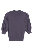 Women's Leith Puff Sleeve Sweater, Size - Grey