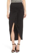 Women's Soprano Knotted Surplice Midi Skirt