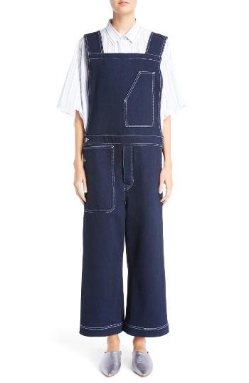 Women's Acne Studios Tegel Denim Overalls
