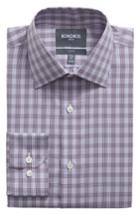 Men's Bonobos Westgate Slim Fit Stretch Plaid Dress Shirt .5 33 - Purple