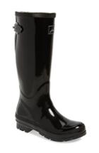 Women's Joules Welly Rain Boot, Size 9 M - Black