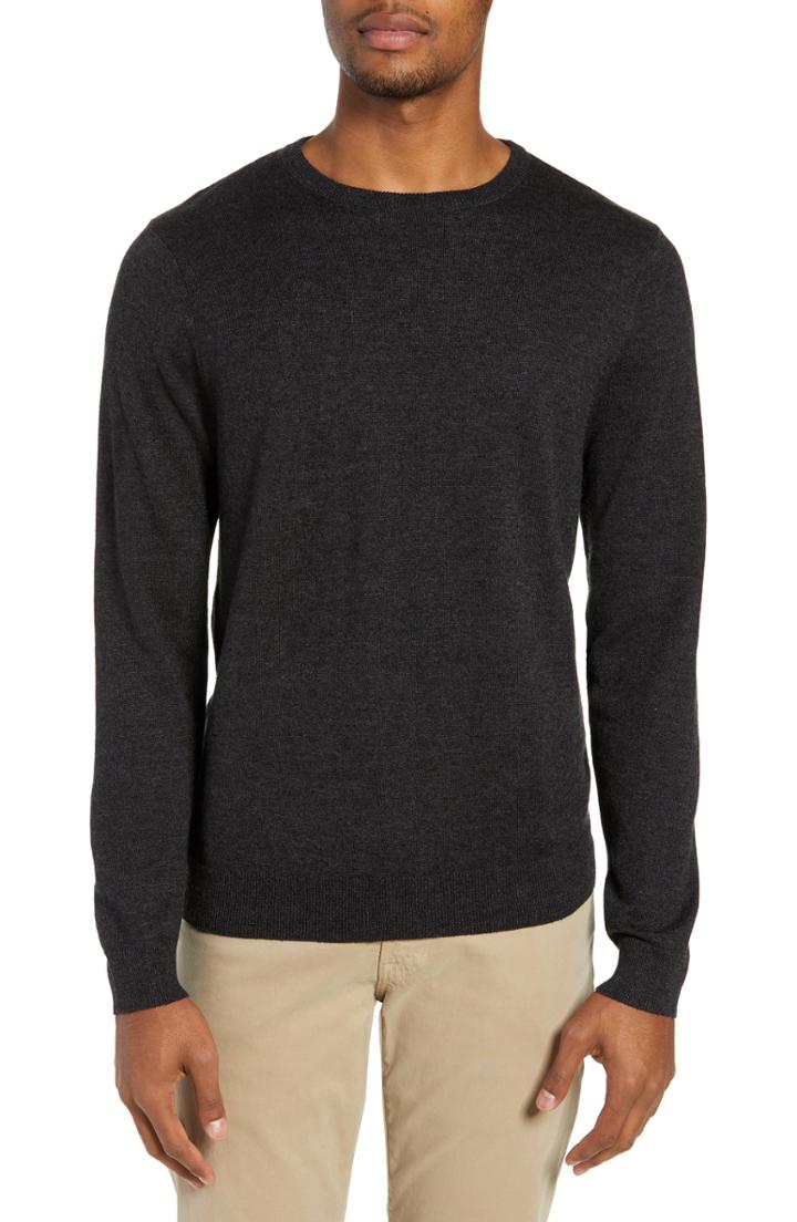 Men's Nordstrom Men's Shop Fit Crewneck Sweater