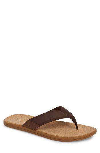 Men's Ugg Seaside Flip Flop M - Brown