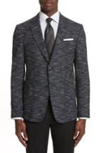 Men's Z Zegna Classic Fit Stretch Wool Blend Blazer Us / 50 Eu R - Blue