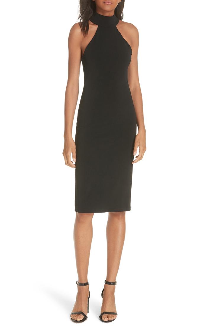 Women's Alice + Olivia Jensen Halter Dress