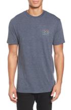 Men's Billabong Flat Line T-shirt, Size - Blue