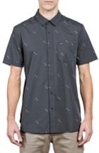Men's Volcom Floyd Woven Shirt - Grey