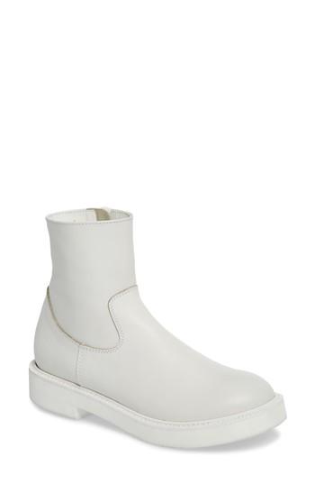 Women's Junya Watanabe Fitted Ankle Boot - White
