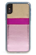 Zero Gravity Strut Iphone X Wallet - Pink