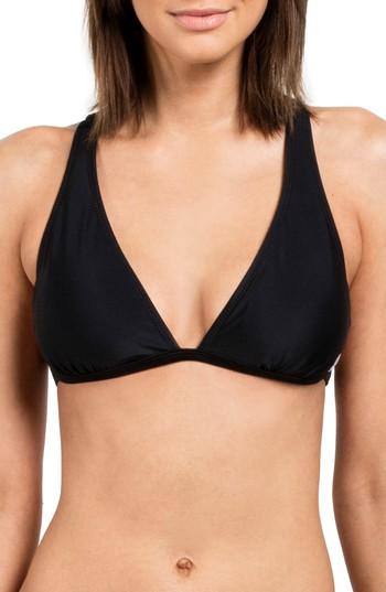 Women's Volcom Simply Solid Halter Bikini Top