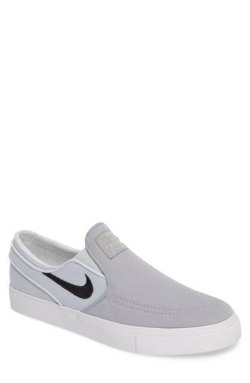 Men's Nike 'zoom Stefan Janoski' Slip-on .5 M - Grey