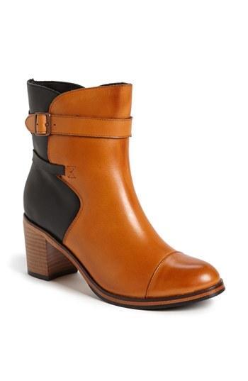 Wolverine 'bonny' Leather Boot Womens Black/ Tan