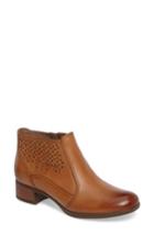 Women's Dansko Liberty Laser Cut Bootie .5-6us / 36eu M - Brown