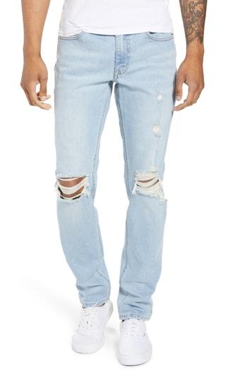 Men's The Rail Ripped Skinny Jeans X 30 - Blue