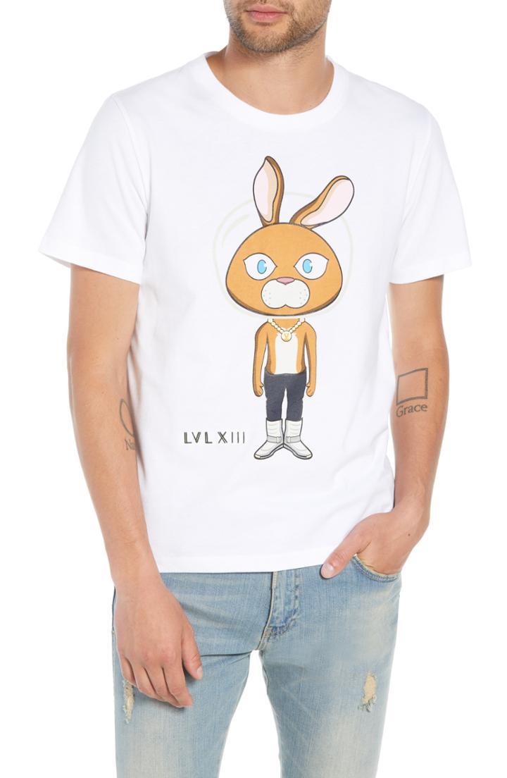 Men's Lvlxiii Rabbit Graphic T-shirt
