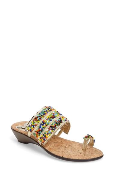 Women's Love And Liberty Sammy Toe Ring Sandal