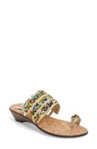 Women's Love And Liberty Sammy Toe Ring Sandal