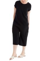Women's Universal Standard For J.crew Wide Leg Cupro Blend Jumpsuit - Grey