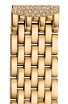 Women's Michele 'urban Mini Diamond' 16mm Gold Plated Bracelet Watchband