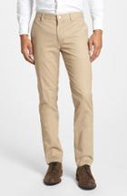 Men's Bonobos Tailored Fit Washed Chinos X 34 - Beige