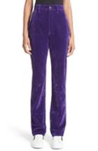 Women's Marc Jacobs Flocked High Waist Disco Jeans