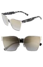 Women's Marc Jacobs 60mm Square Sunglasses - Light Gold