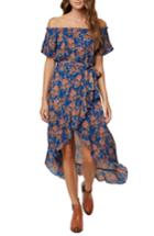 Women's O'neill Constance Woven Wrap Maxi Dress - Blue