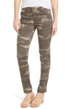 Women's Wit & Wisdom Twill Camo Cargo Pants - Brown