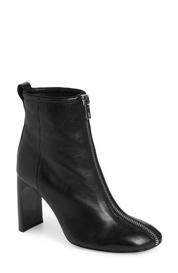 Women's Rag & Bone Ellis Front Zip Bootie Us / 35eu - Black