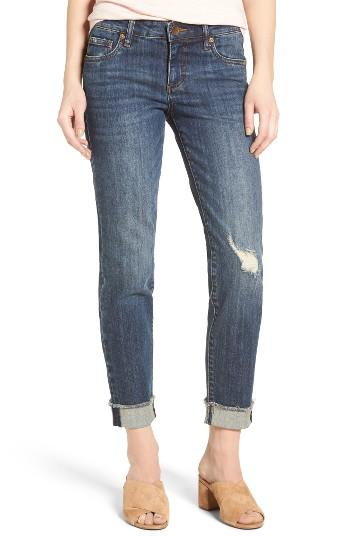 Women's Kut From The Kloth Amy Stretch Raw Hem Jeans