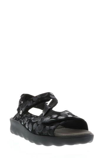 Women's Wolky Pichu Quarter Strap Sandal .5-6us / 36eu - Black