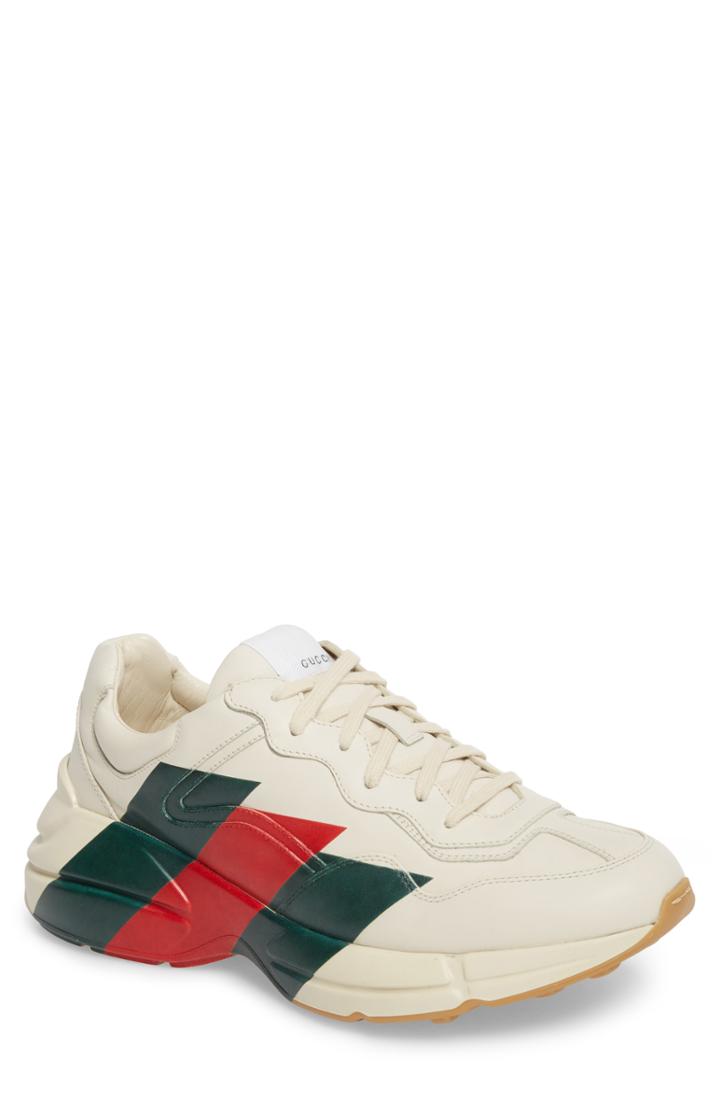 Men's Gucci Rhyton Sneaker Us / 8uk - White