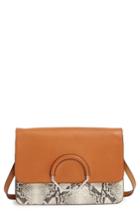 Louise Et Cie Maree Convertible Leather Clutch -