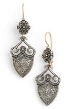 Women's Konstantino 'silver Classics' Shield Drop Earrings