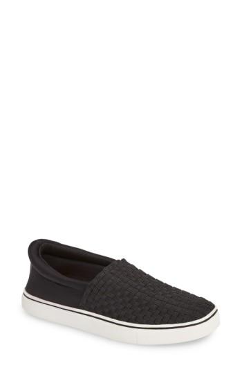 Women's Bernie Mev. Ofelia Woven Elastic Sneaker Us / 42eu - Black
