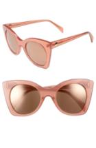 Women's Draper James 51mm Geometric Sunglasses - Pink
