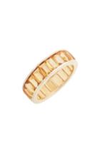 Women's Bony Levy Citrine Eternity Band Color Ring (nordstrom Exclusive)