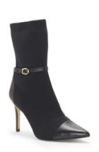 Women's Louise Et Cie Seika Cap Toe Sock Bootie .5 M - Black