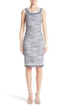Women's S. John Collection Tanya Knit Pencil Dress - Blue