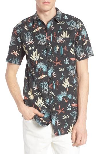 Men's Globe Sunburnt Print Shirt