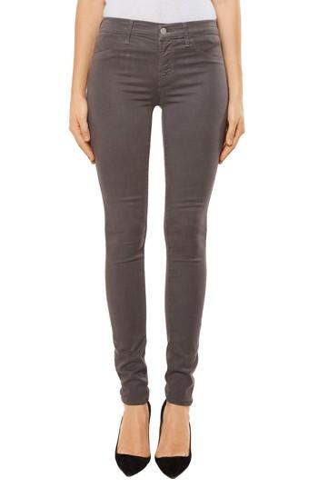 Women's J Brand 485 Mid Rise Skinny Jeans - Grey
