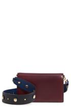 Diane Von Furstenberg Soiree Leather Convertible Crossbody Bag - Red