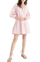 Women's Madewell Primrose Tunic Dress, Size - Pink